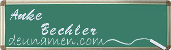 Anke Bechler Visitenkarte